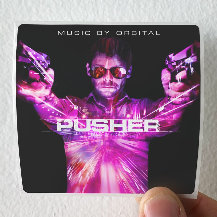 Orbital Pusher Album Cover Sticker