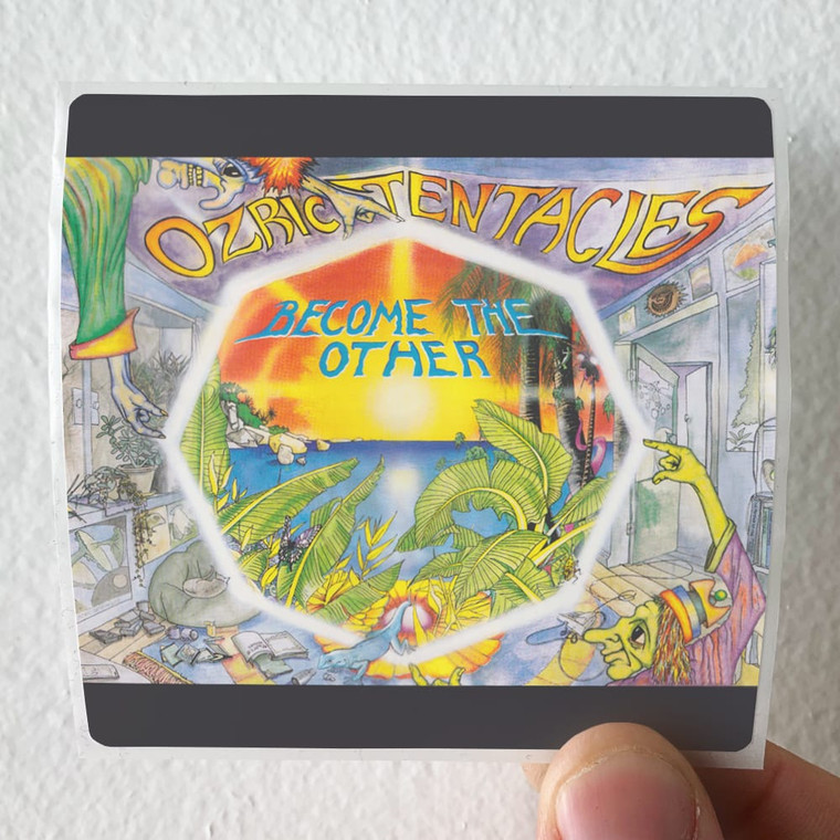 Ozric Tentacles Become The Other 1 Album Cover Sticker