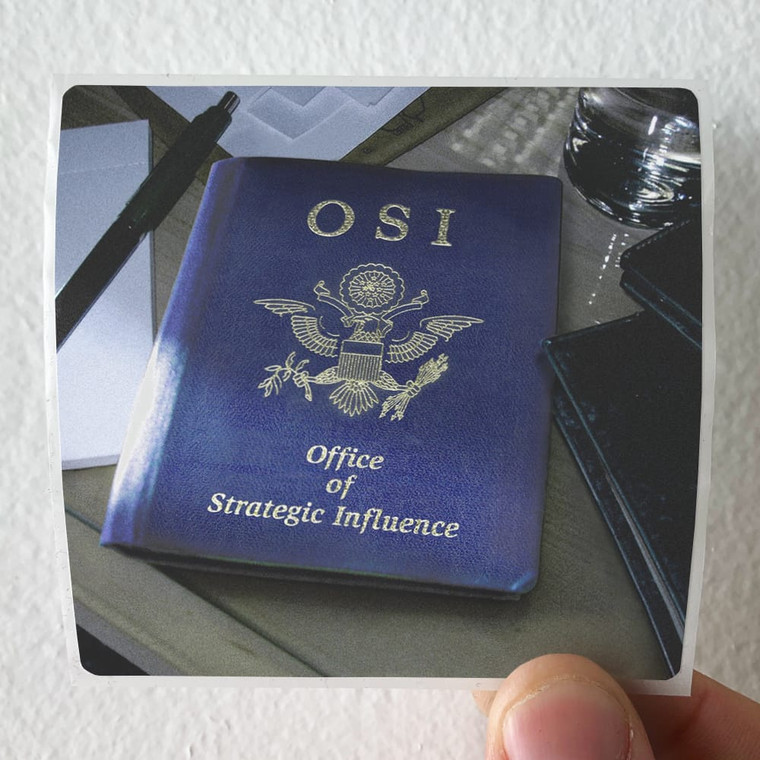 OSI Office Of Strategic Influence 1 Album Cover Sticker