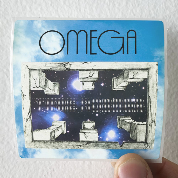 Omega Time Robber Album Cover Sticker