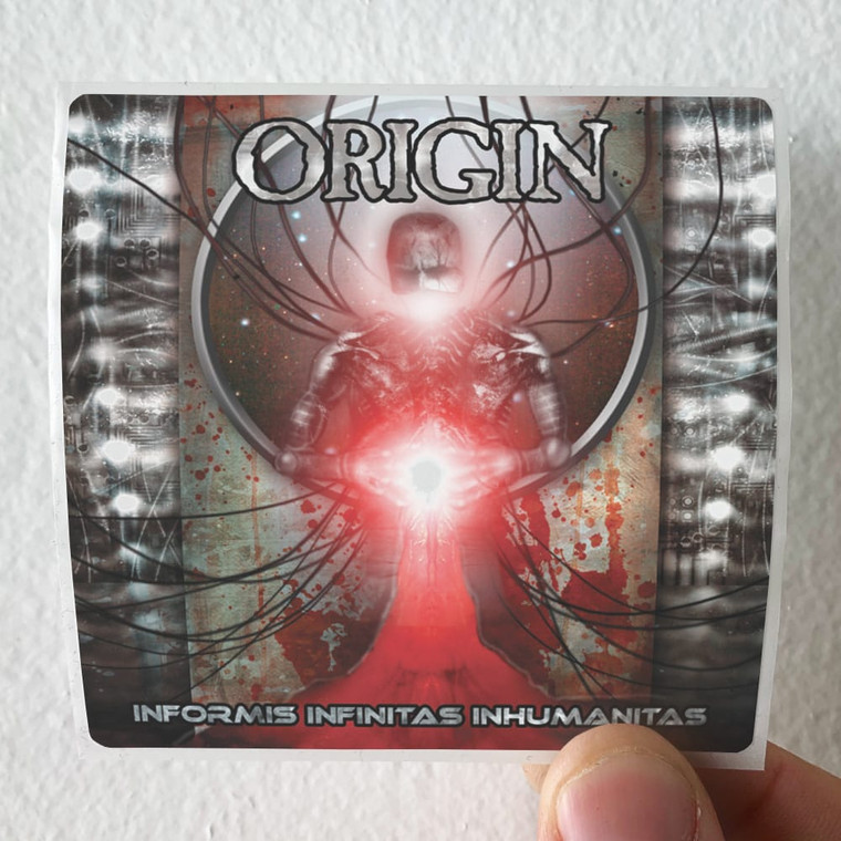 Origin Informis Infinitas Inhumanitas Album Cover Sticker