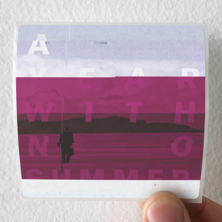 Obsidian Kingdom A Year With No Summer Album Cover Sticker