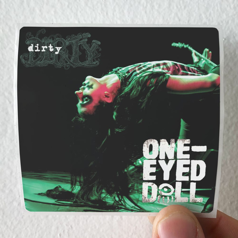 One-Eyed Doll Dirty Album Cover Sticker