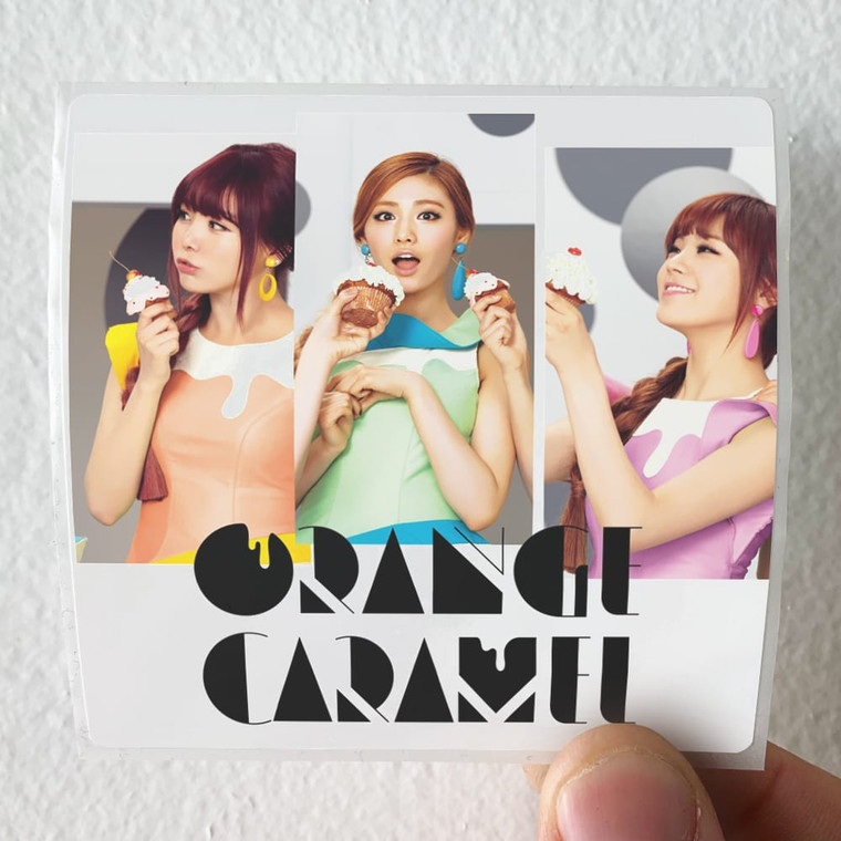 Orange Caramel Orange Caramel Album Cover Sticker