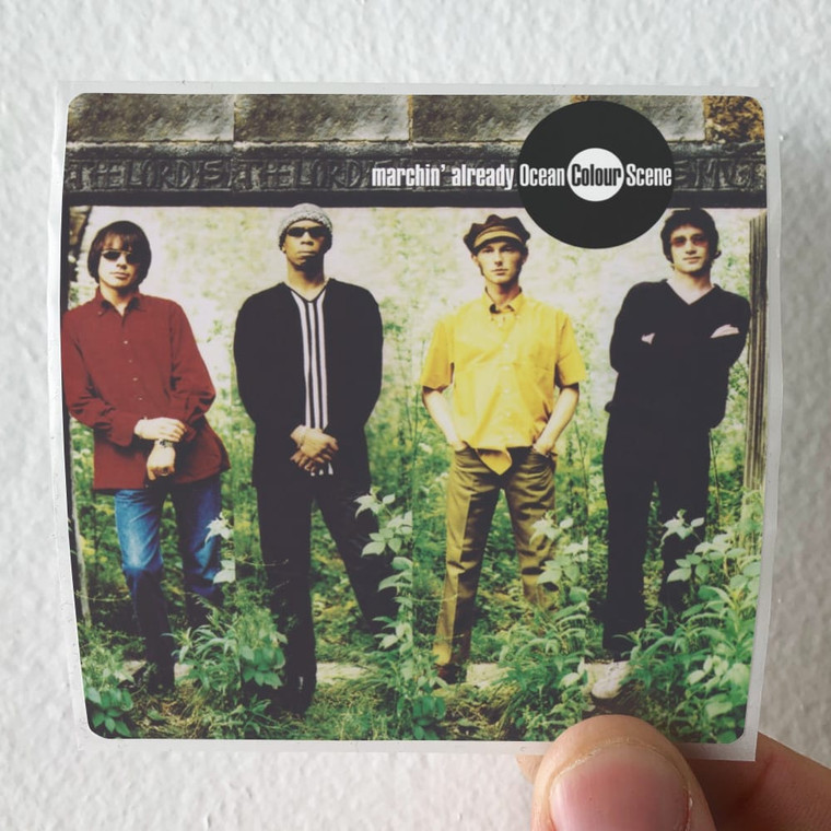 Ocean Colour Scene Marchin Already Album Cover Sticker
