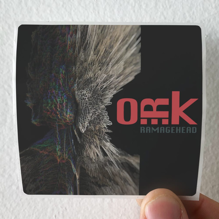 ORk Ramagehead Album Cover Sticker
