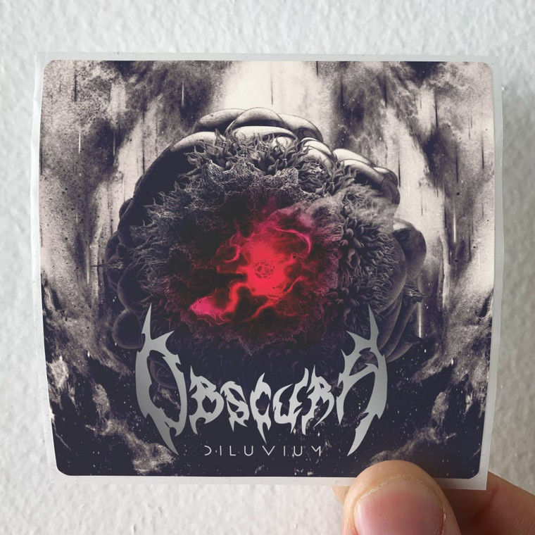 Obscura Diluvium Album Cover Sticker