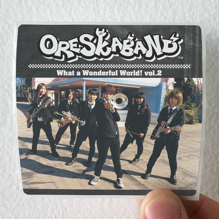 ORESKABAND What A Wonderful World Volume 2 Album Cover Sticker