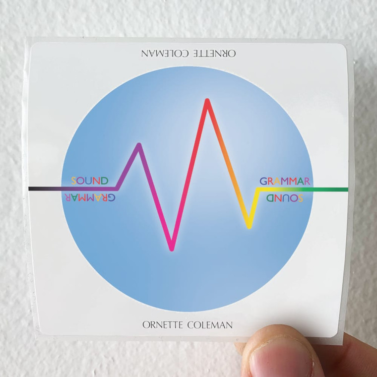 Ornette Coleman Sound Grammar Album Cover Sticker Ornette Coleman Sound Grammar Album Cover Sticker