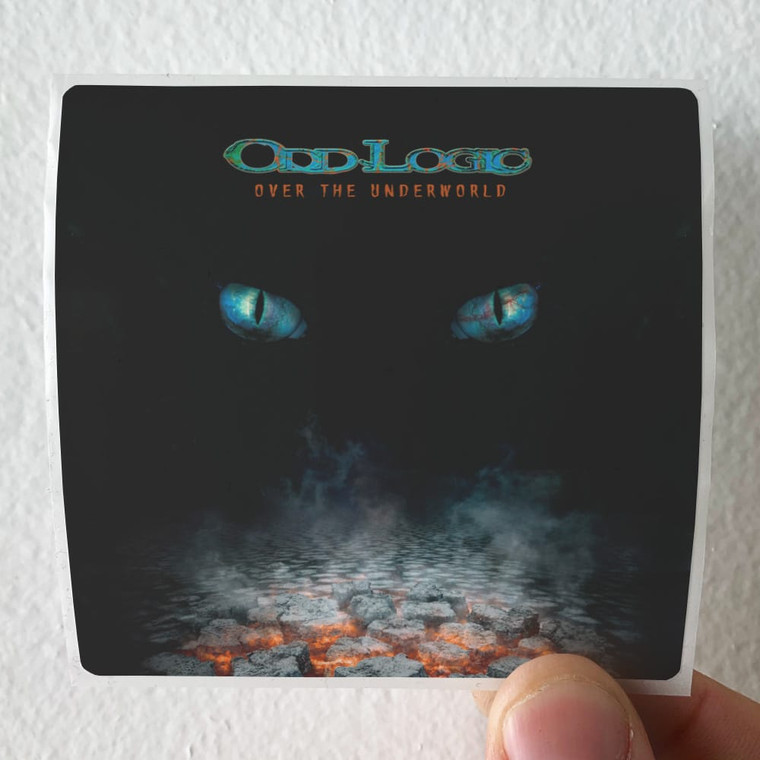 Odd Logic Over The Underworld Album Cover Sticker