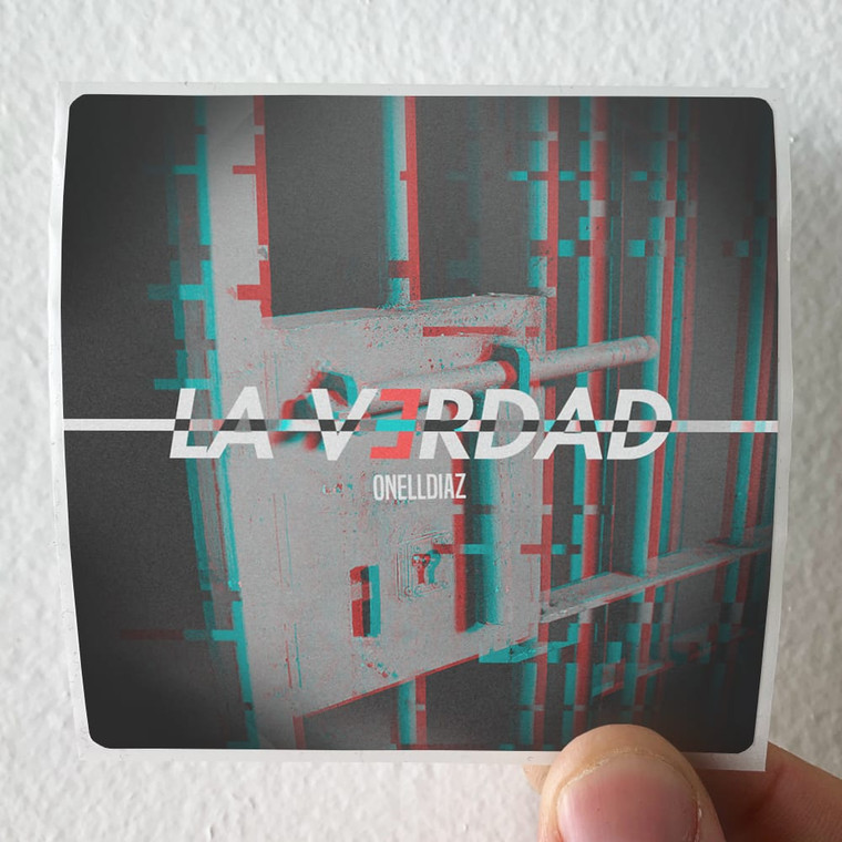 Onell Diaz La Verdad Album Cover Sticker