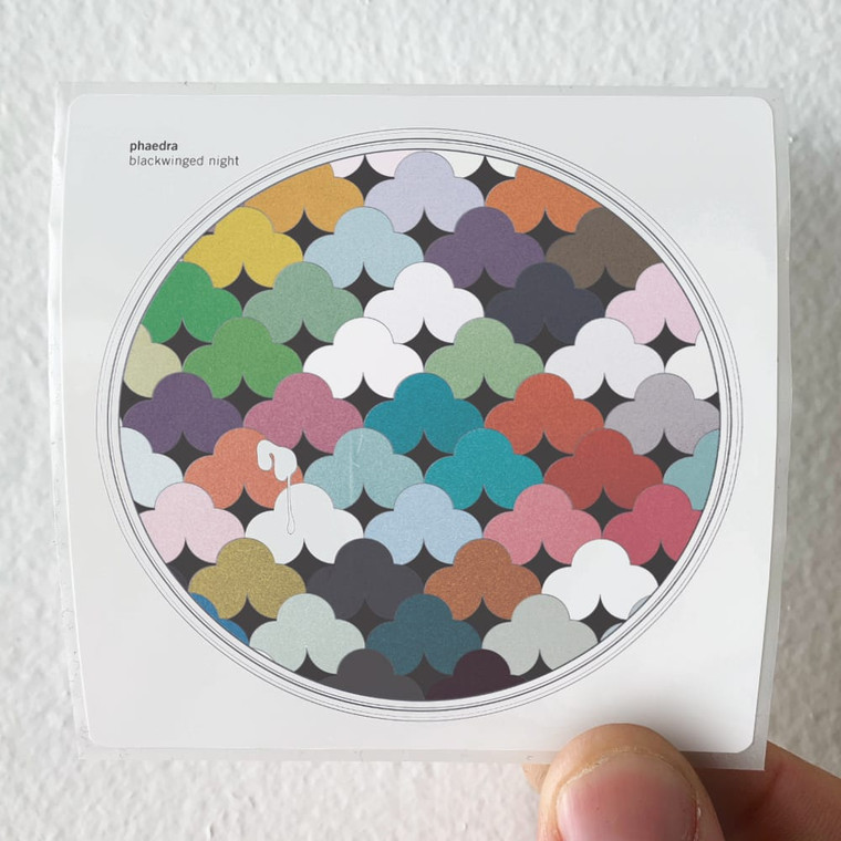 Phaedra Blackwinged Night Album Cover Sticker