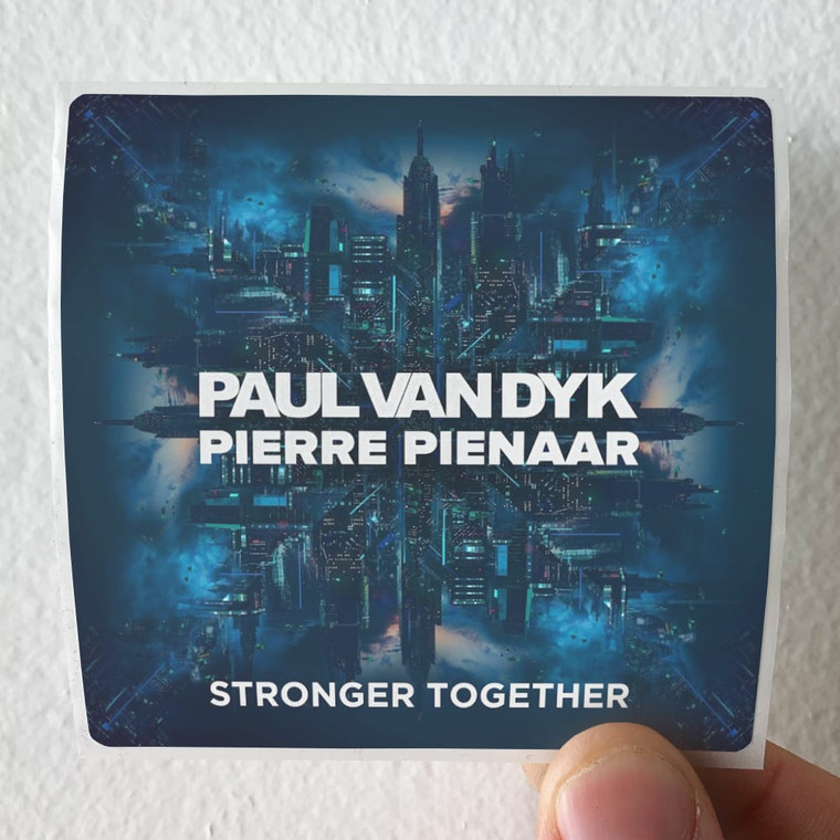 Paul van Dyk Stronger Together Album Cover Sticker