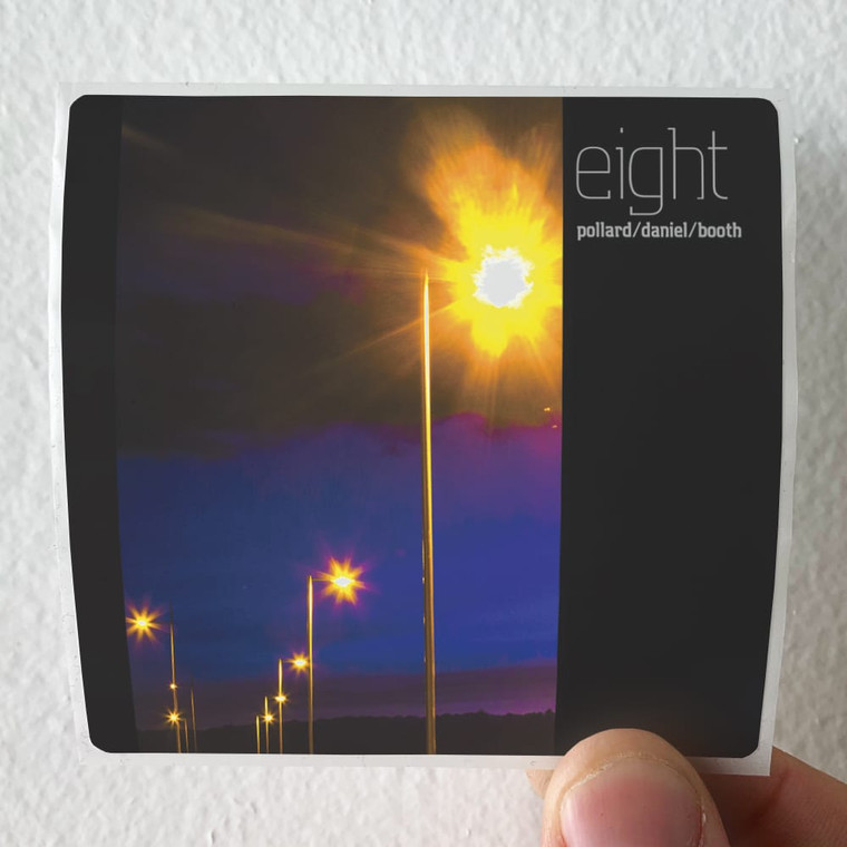 Phil Booth Eight Album Cover Sticker