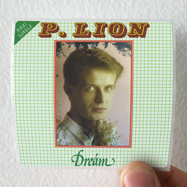 P Lion Dream Album Cover Sticker