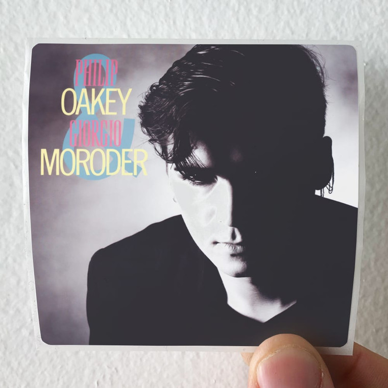 Phil Oakey Philip Oakey Giorgio Moroder Album Cover Sticker
