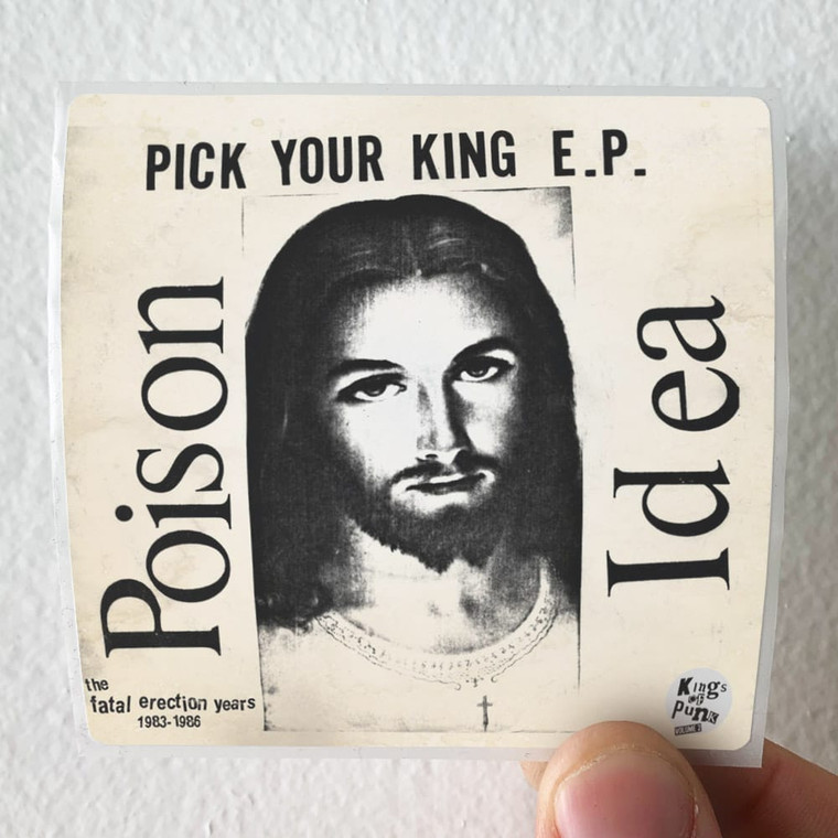 Poison Idea The Fatal Erection Years 1983 1986 Album Cover Sticker