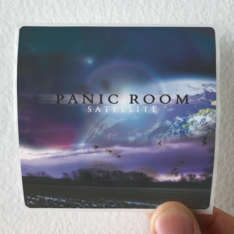 Panic Room Satellite 1 Album Cover Sticker