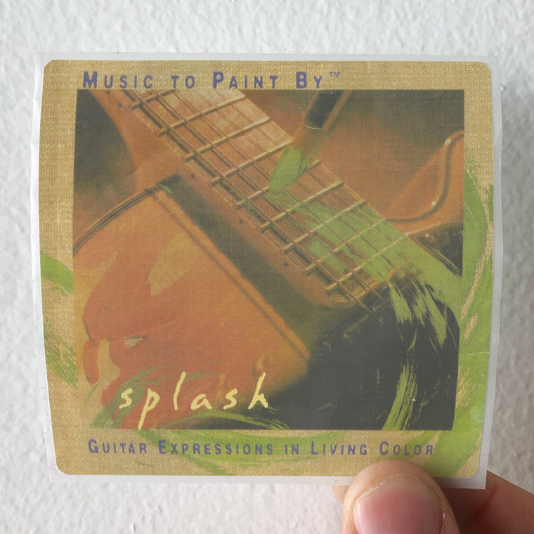 Phil Keaggy Music To Paint By Splash Album Cover Sticker