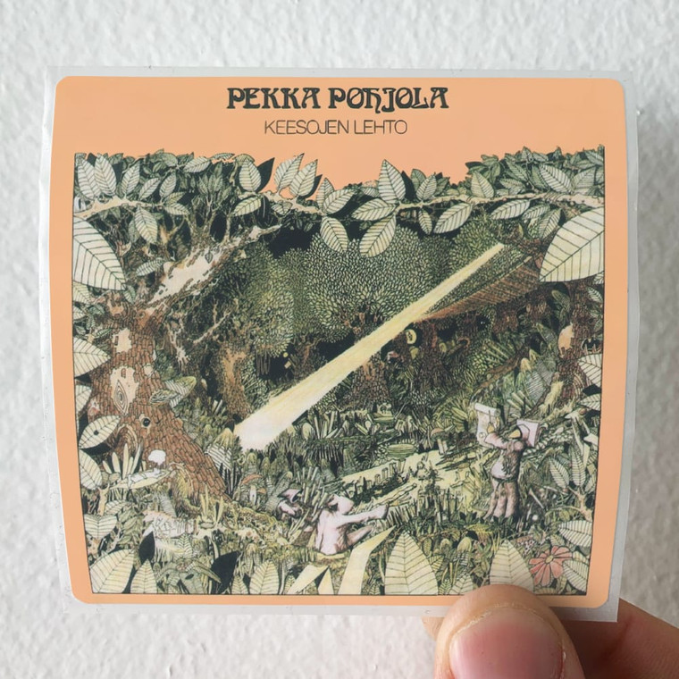 Pekka Pohjola Keesojen Lehto Album Cover Sticker