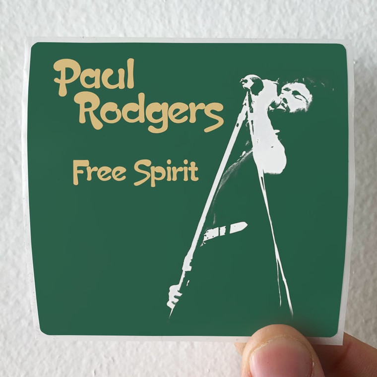 Paul Rodgers Free Spirit Album Cover Sticker