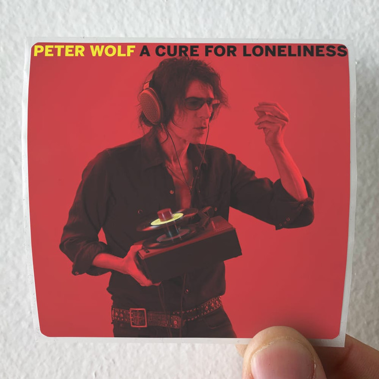 Peter Wolf A Cure For Loneliness Album Cover Sticker
