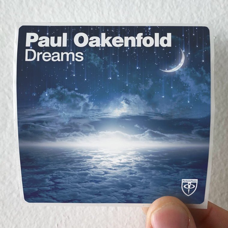 Paul Oakenfold Dreams Album Cover Sticker