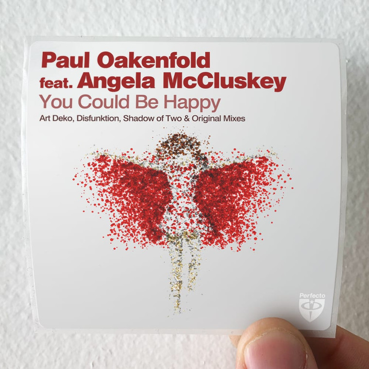 Paul Oakenfold You Could Be Happy 1 Album Cover Sticker