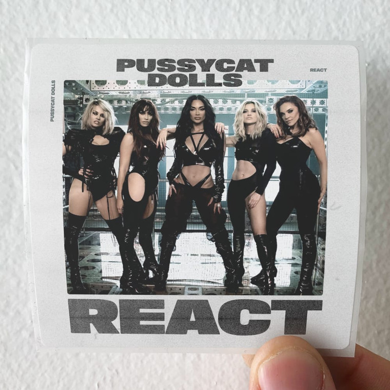 Pussycat Dolls React Album Cover Sticker