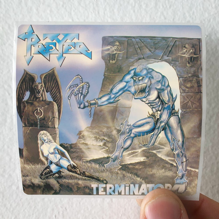 Preyer Terminator Album Cover Sticker