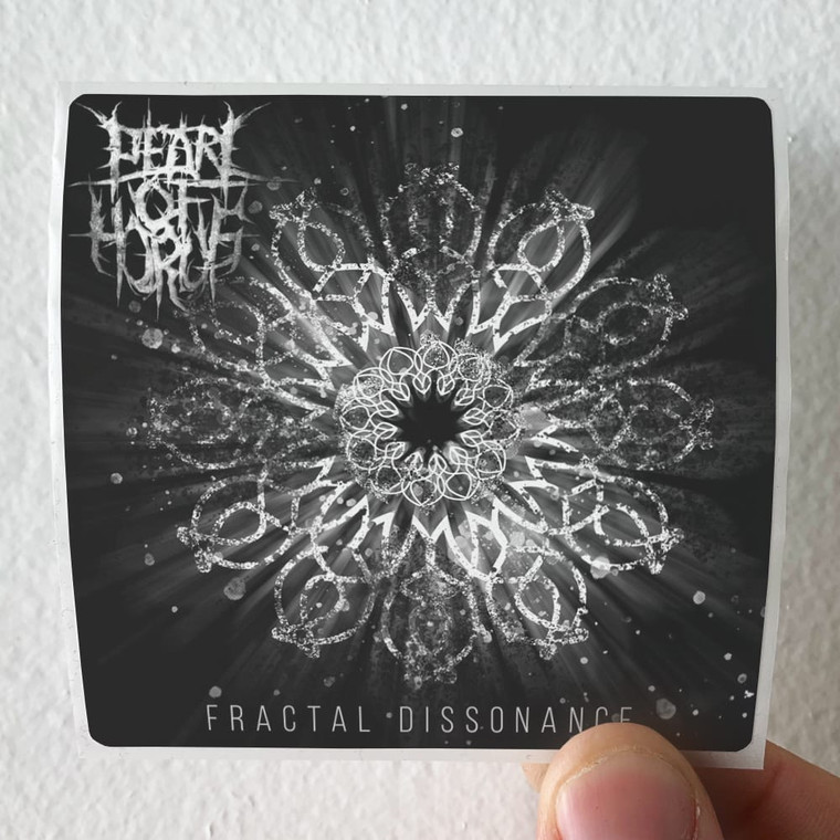Pearl Of Horus Fractal Dissonance Album Cover Sticker
