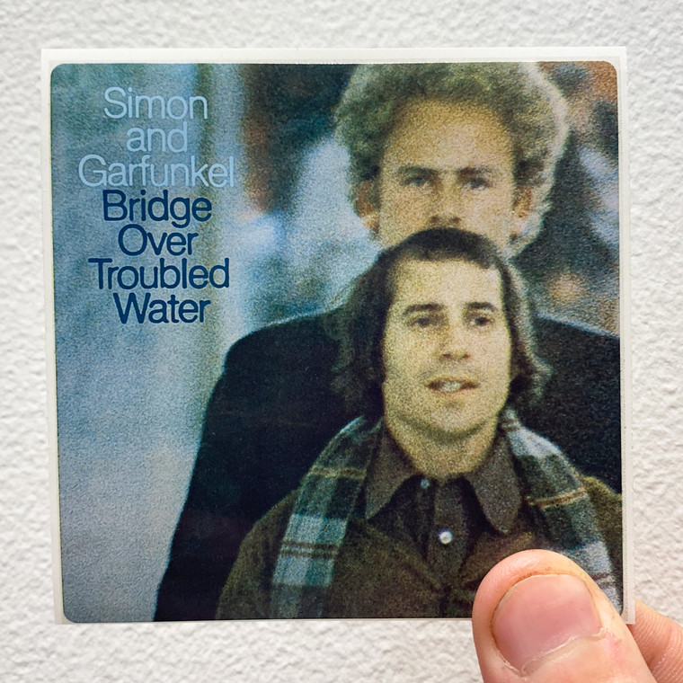 Simon and Garfunkle Bridge Over Troubled Water Album Cover Sticker