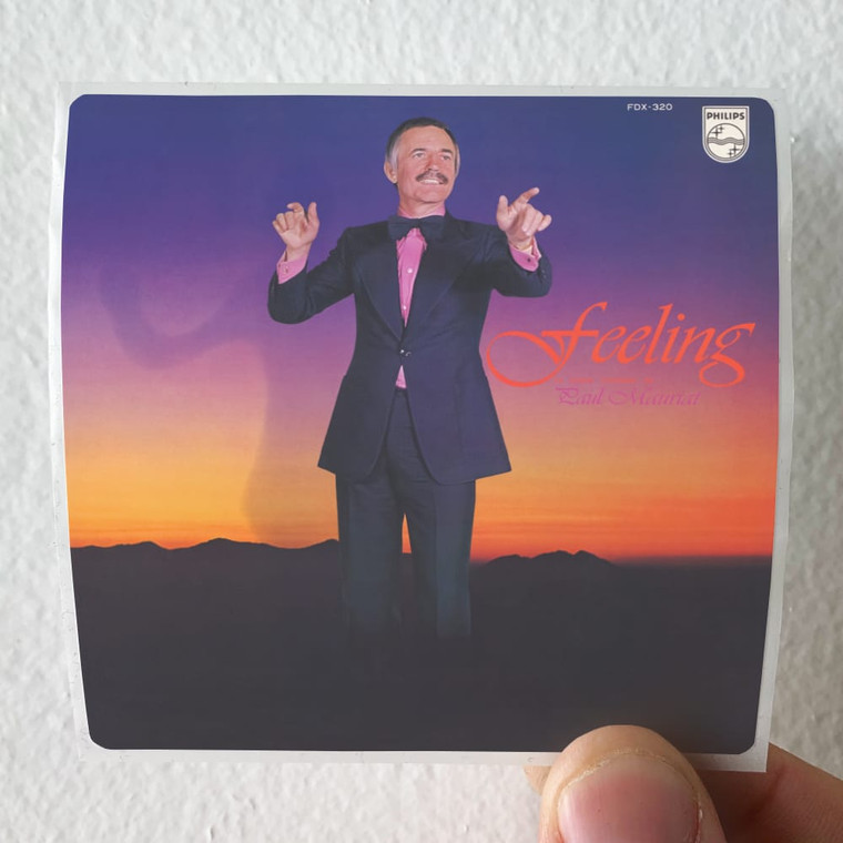 Paul Mauriat Feeling Album Cover Sticker