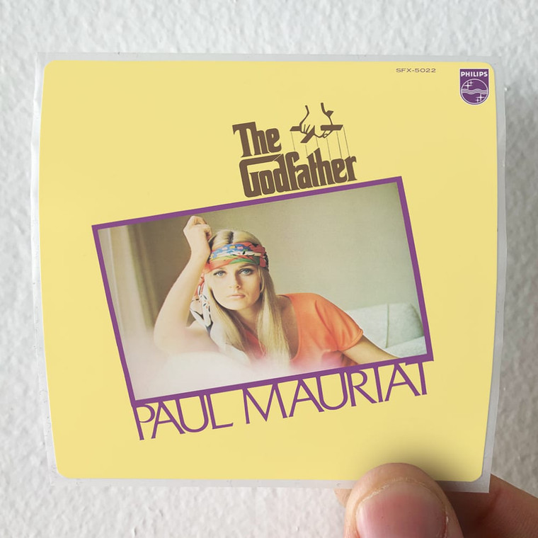 Paul Mauriat The Godfather Album Cover Sticker