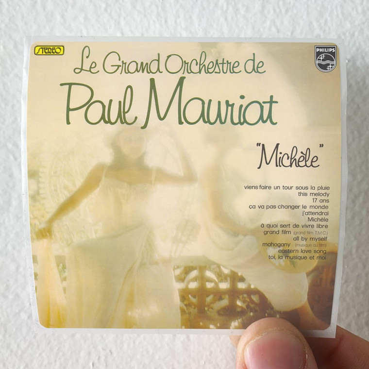 Paul Mauriat Michle Album Cover Sticker