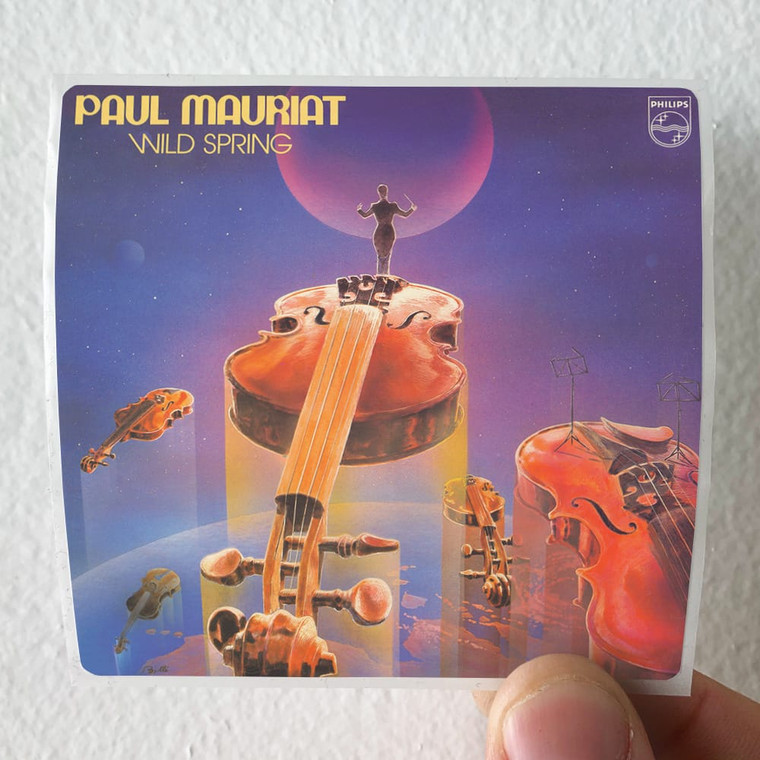 Paul Mauriat Wild Spring Album Cover Sticker