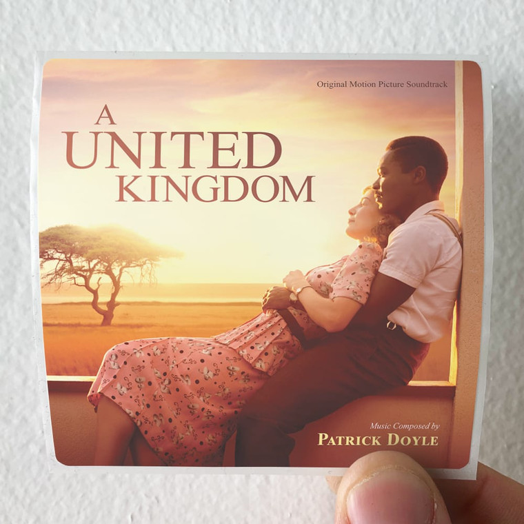 Patrick Doyle A United Kingdom Album Cover Sticker