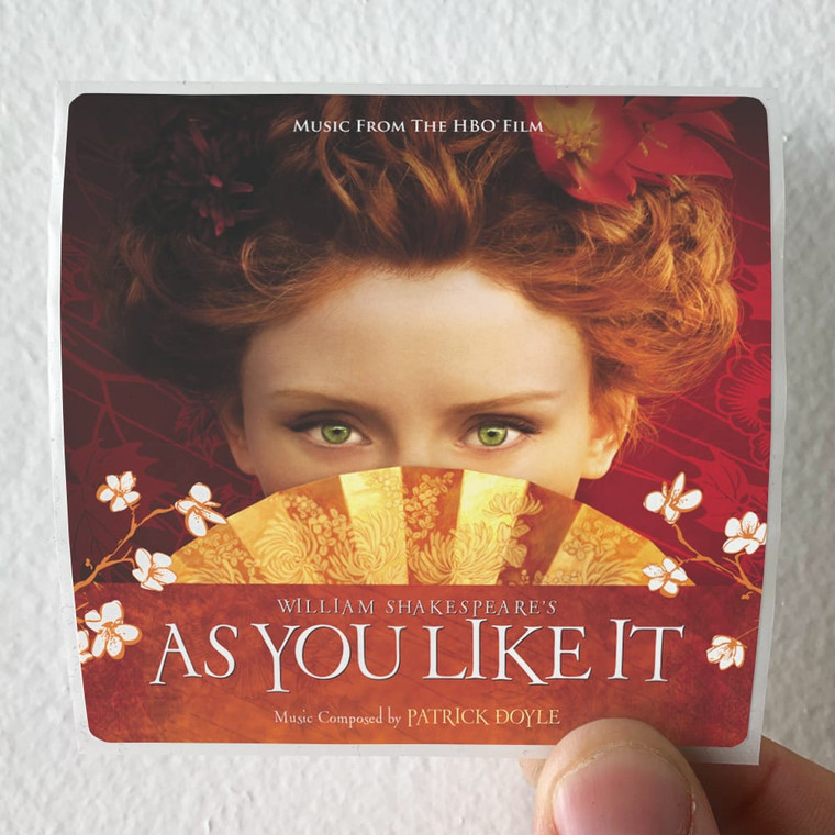 Patrick Doyle As You Like It Album Cover Sticker