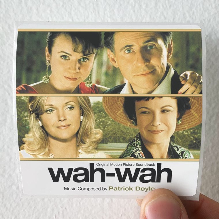 Patrick Doyle Wah Wah Album Cover Sticker