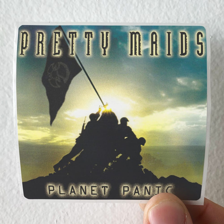 Pretty Maids Planet Panic Album Cover Sticker