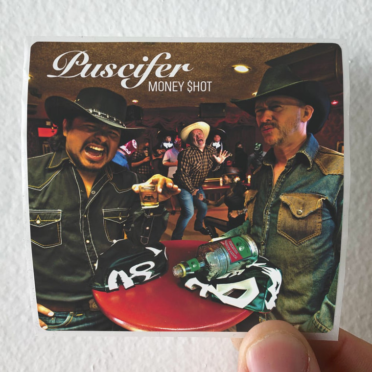 Puscifer Money Shot Album Cover Sticker