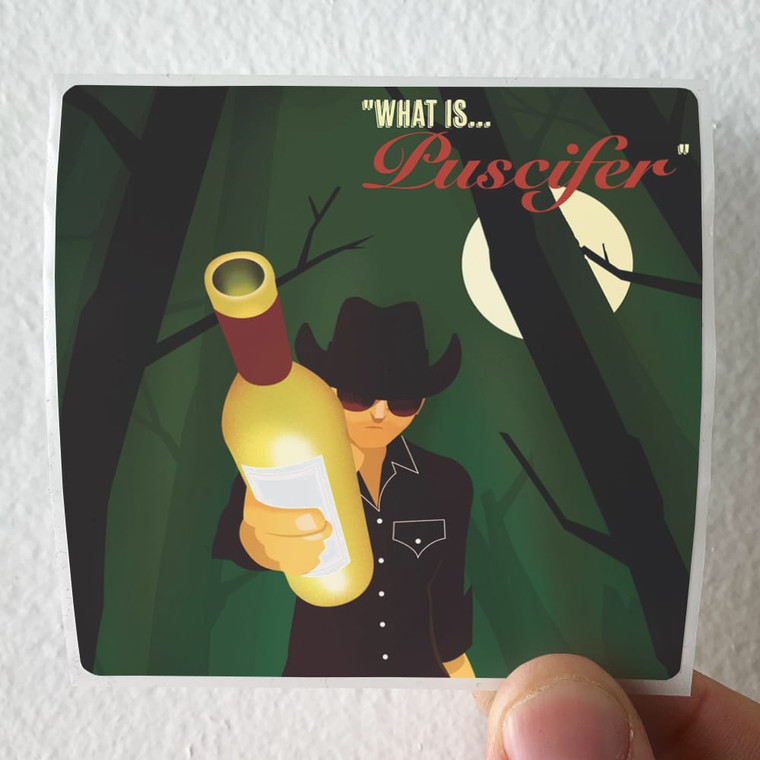 Puscifer What Is Album Cover Sticker