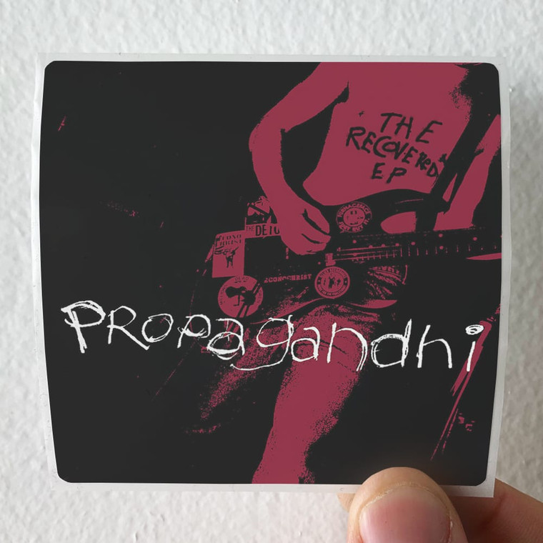 Propagandhi The Recovered Ep Album Cover Sticker