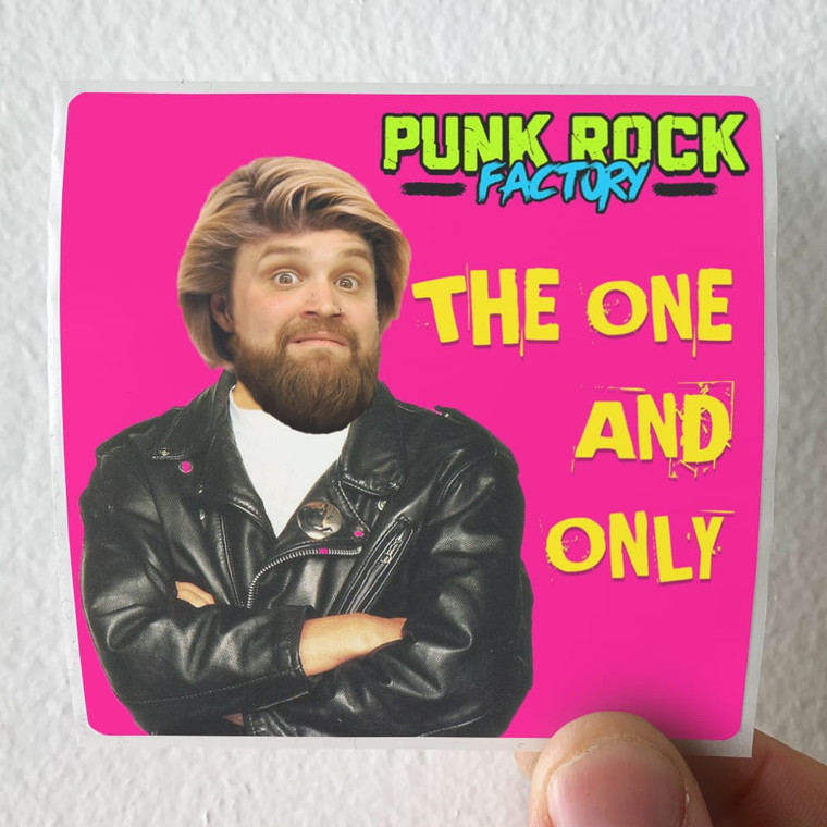 Punk Rock Factory The One And Only Album Cover Sticker