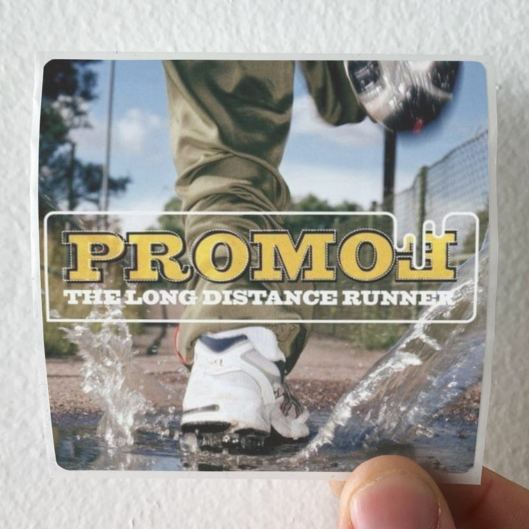 Promoe The Long Distance Runner Album Cover Sticker