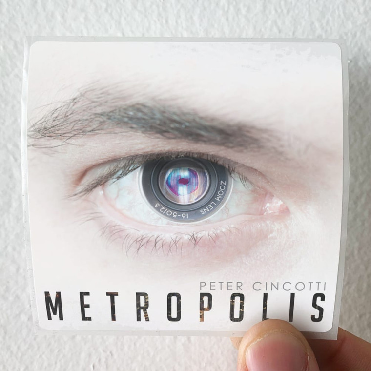 Peter Cincotti Metropolis Album Cover Sticker