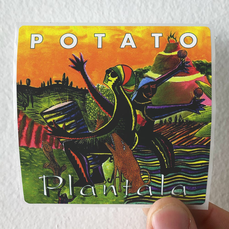 Potato Plntala Album Cover Sticker