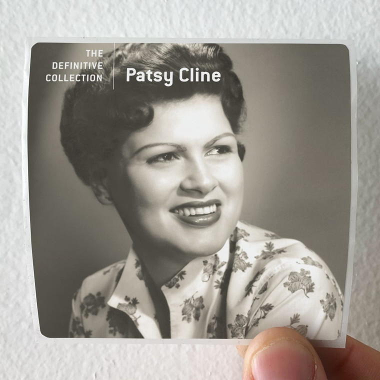 Patsy Cline The Definitive Patsy Cline Album Cover Sticker