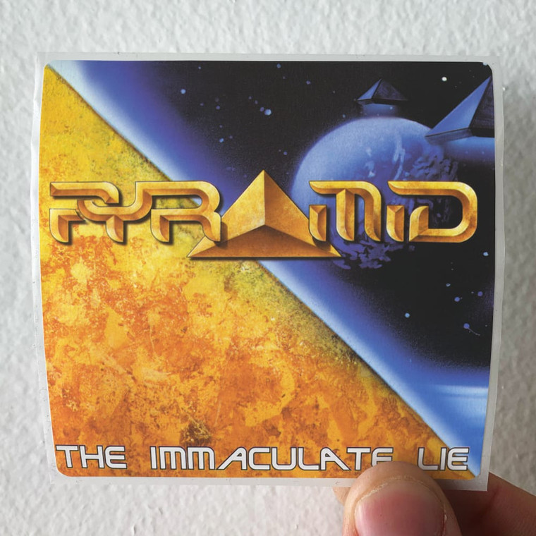 Pyramid The Immaculate Lie Album Cover Sticker