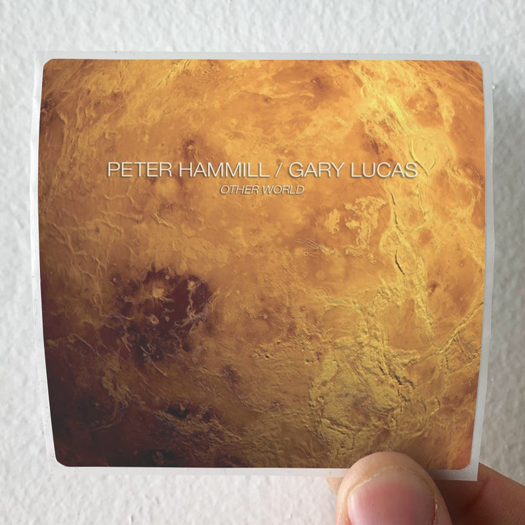 Peter Hammill Other World Album Cover Sticker